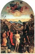 BELLINI, Giovanni Baptism of Christ ena china oil painting reproduction